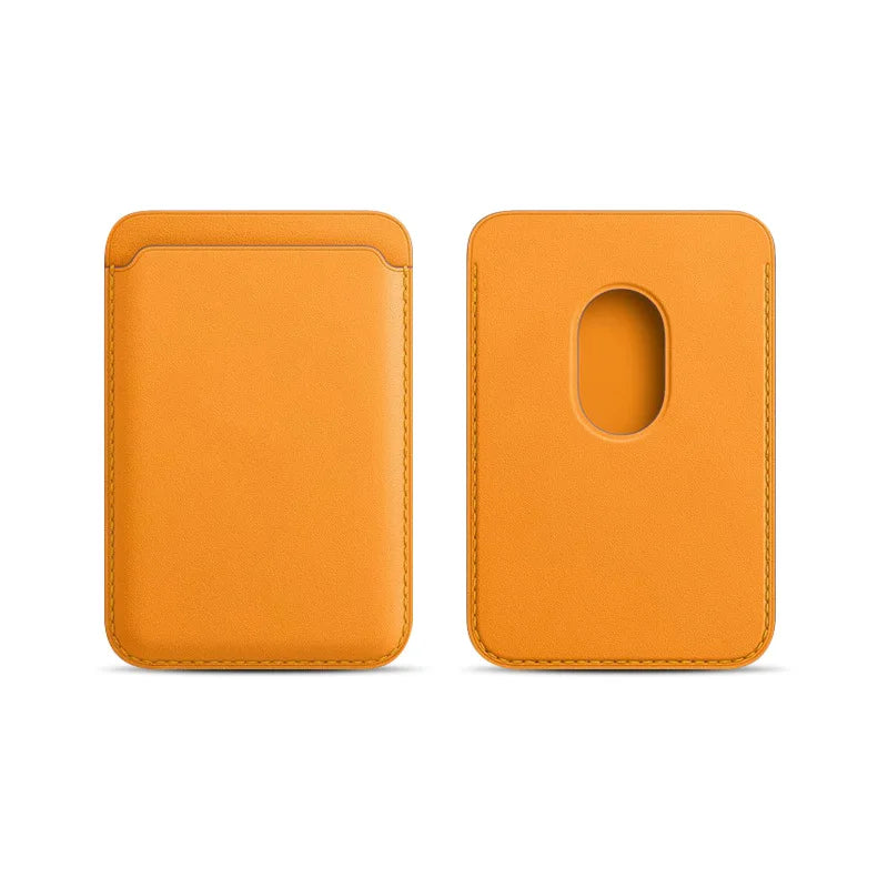 For Magsafe Magnetic Luxury Leather Card Holder Wallet Case For iPhone 14 Pro Max 13 12 Phone Bag Cover Adsorption Accessories