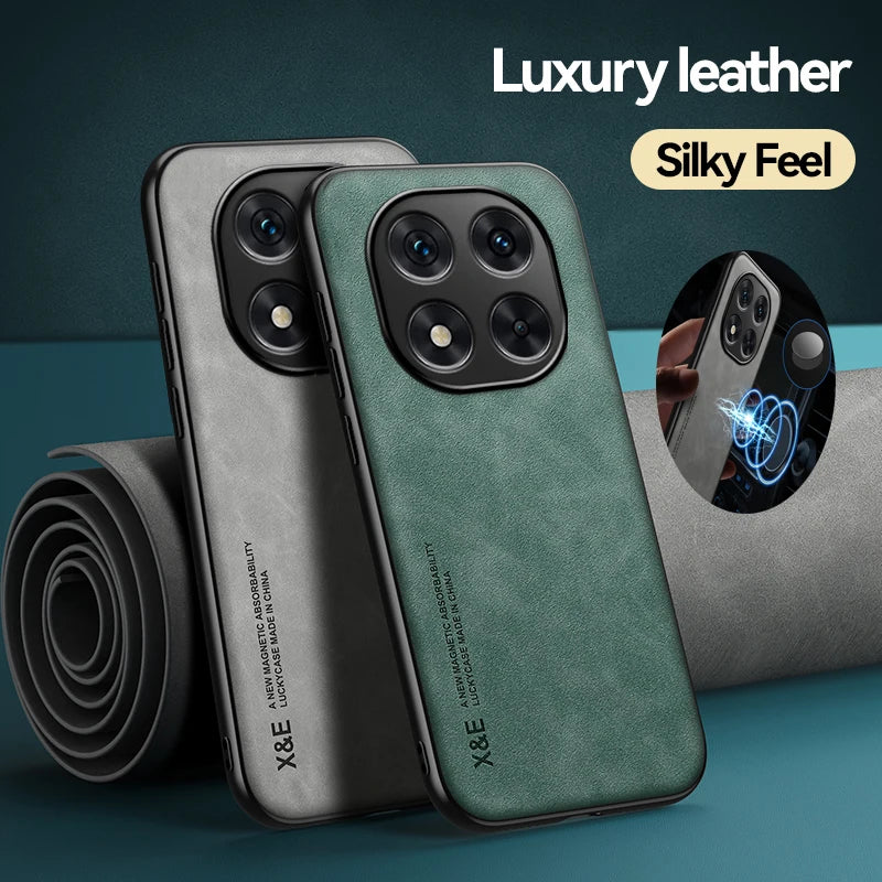 Shockproof Case for Redmi Note 14 Pro 5G 4G Note 14 Pro+ Plus Protective Cover Magnetic Car Holder Phone Coque Fundas Capa