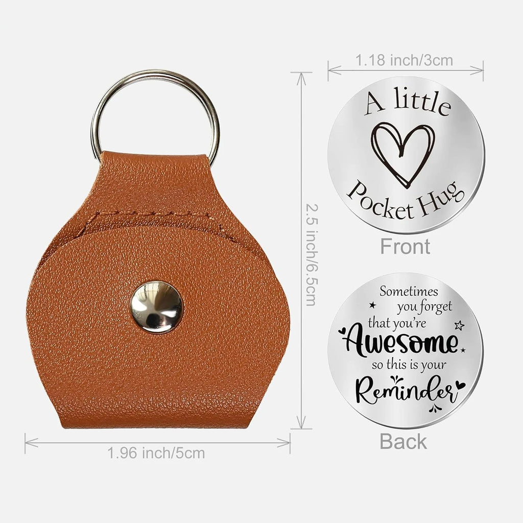 44 styles to choose from Pocket Hug Token Gifts for Men Boyfriend Girlfriend Inspirational Gift for Son Daughter Brother with