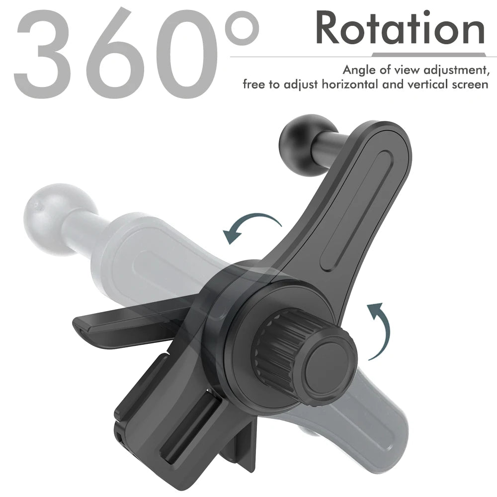 Car Mounted Display Screen Magnetic Mobile Phone Holder 360 Degree Freely Rotation Foldable Mount Usded for Car Electric Vehicle