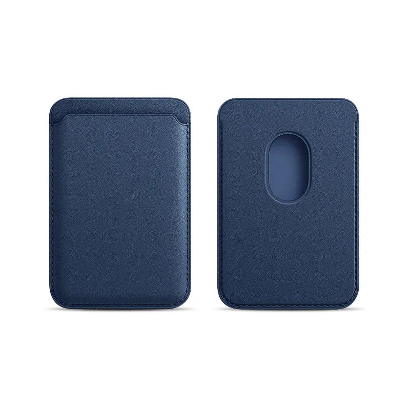 For Magsafe Magnetic Luxury Leather Card Holder Wallet Case For iPhone 14 Pro Max 13 12 Phone Bag Cover Adsorption Accessories