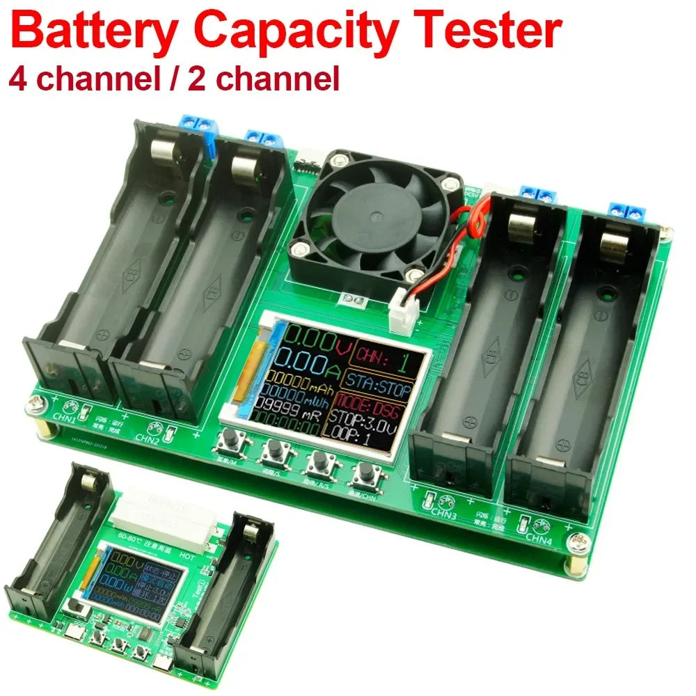 Hot Sell 18650 Lithium Battery Capacity Tester Module MAh MWh Digital Battery Power Detector Module 18650 Battery Tester Type-C