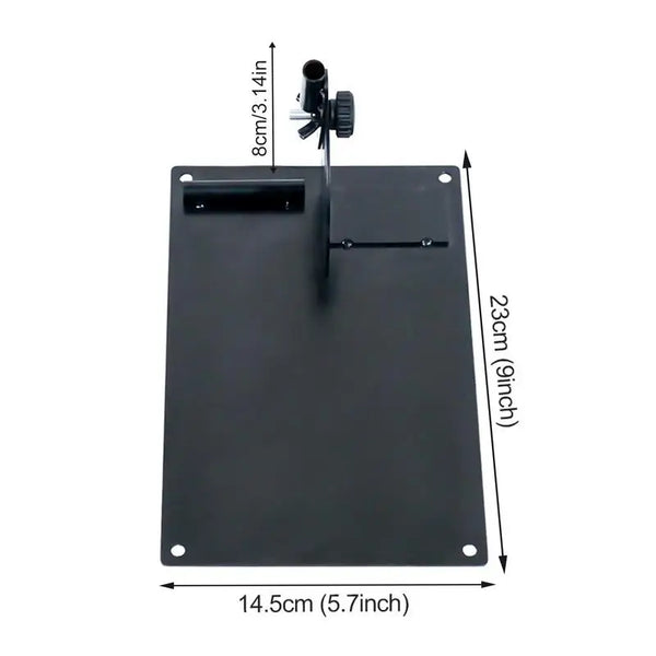 Golf Alignment Stick Holder Swing Practice Plate Plane Trainer Training Aid Alignment Stick Base