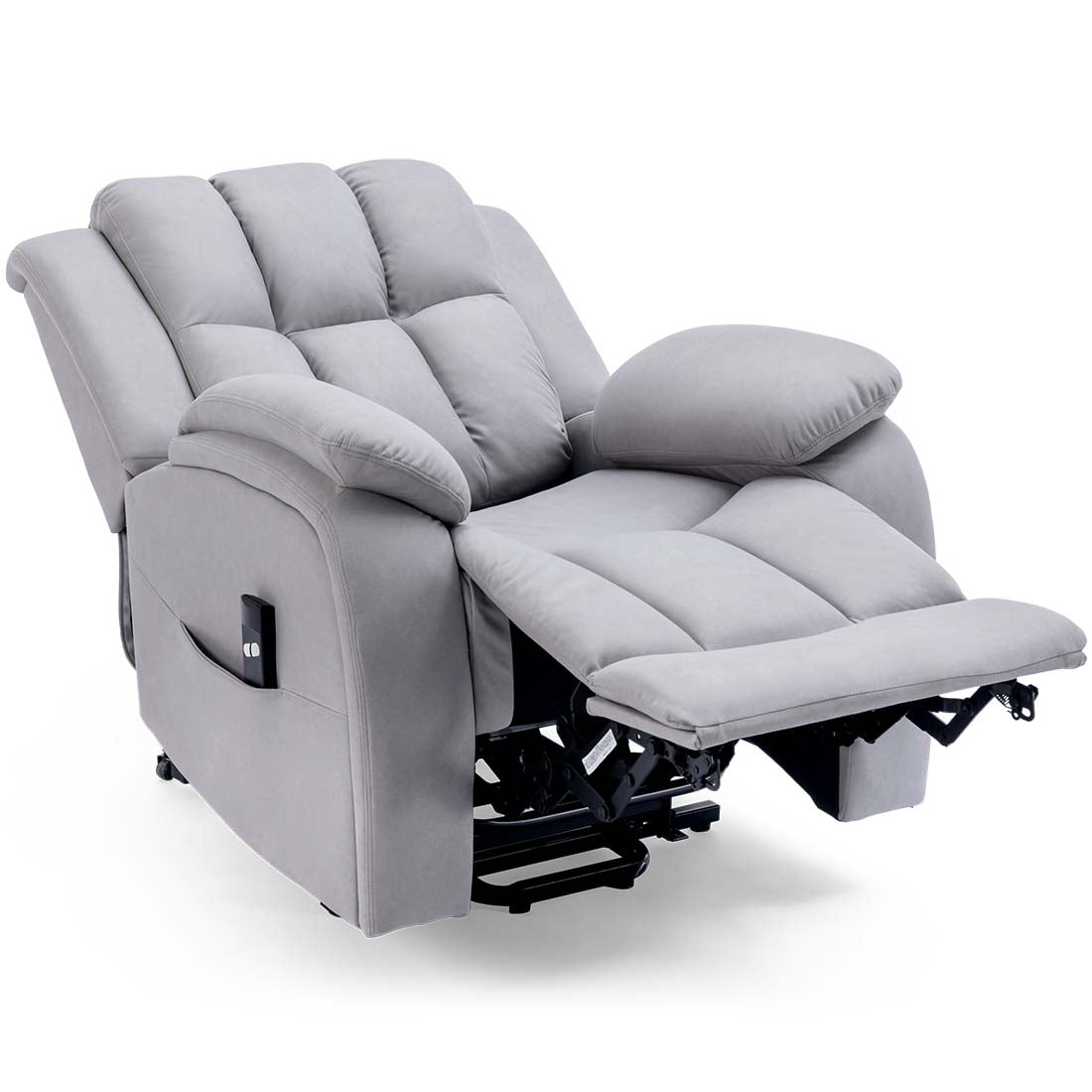 Rise Recliner Chair Single Motor Lift Mobility Chair in Technology Fabric