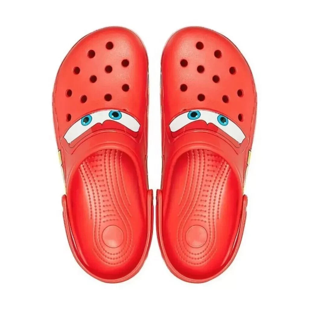 Lightning McQueen Crocs Clogs for Kids Adults Disney Cars Sandals Shoes Uk Size