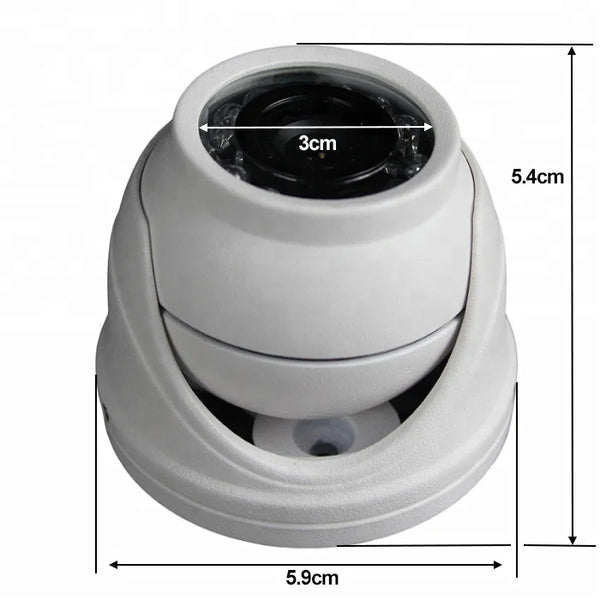 1/3'' Sony CCD 700TVL Mini Small IR Night Vision Infrared Dome Camera for Car Security