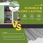 Metal Garden Shed with Lockable Door,Waterproof Outdoor Storage Box for Backyard