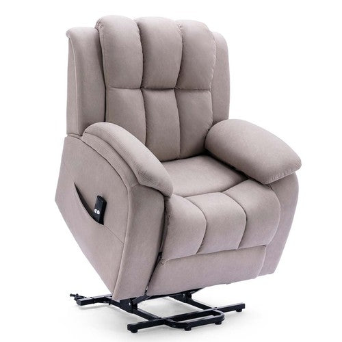 Rise Recliner Chair Single Motor Lift Mobility Chair in Technology Fabric