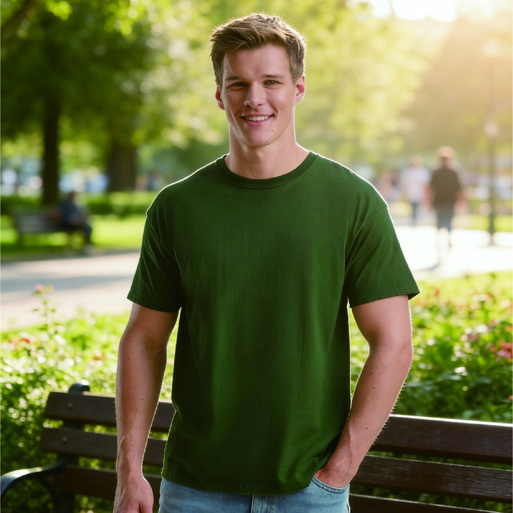 Fruit Of The Loom 61082 Men's Original Crew Neck Tee 5 pack T-Shirts