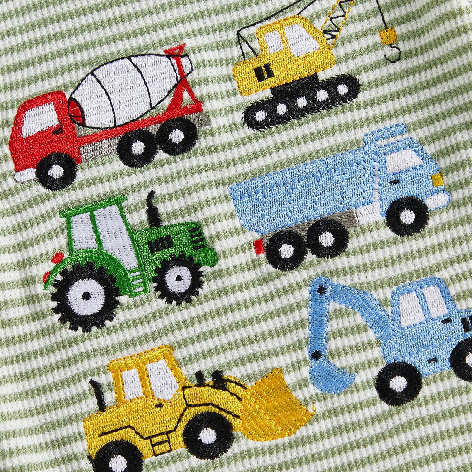 Citgeett Summer Infant Baby Boy Romper Casual Embroidered Striped Crew Neck Short Sleeve Jumpsuit Clothes
