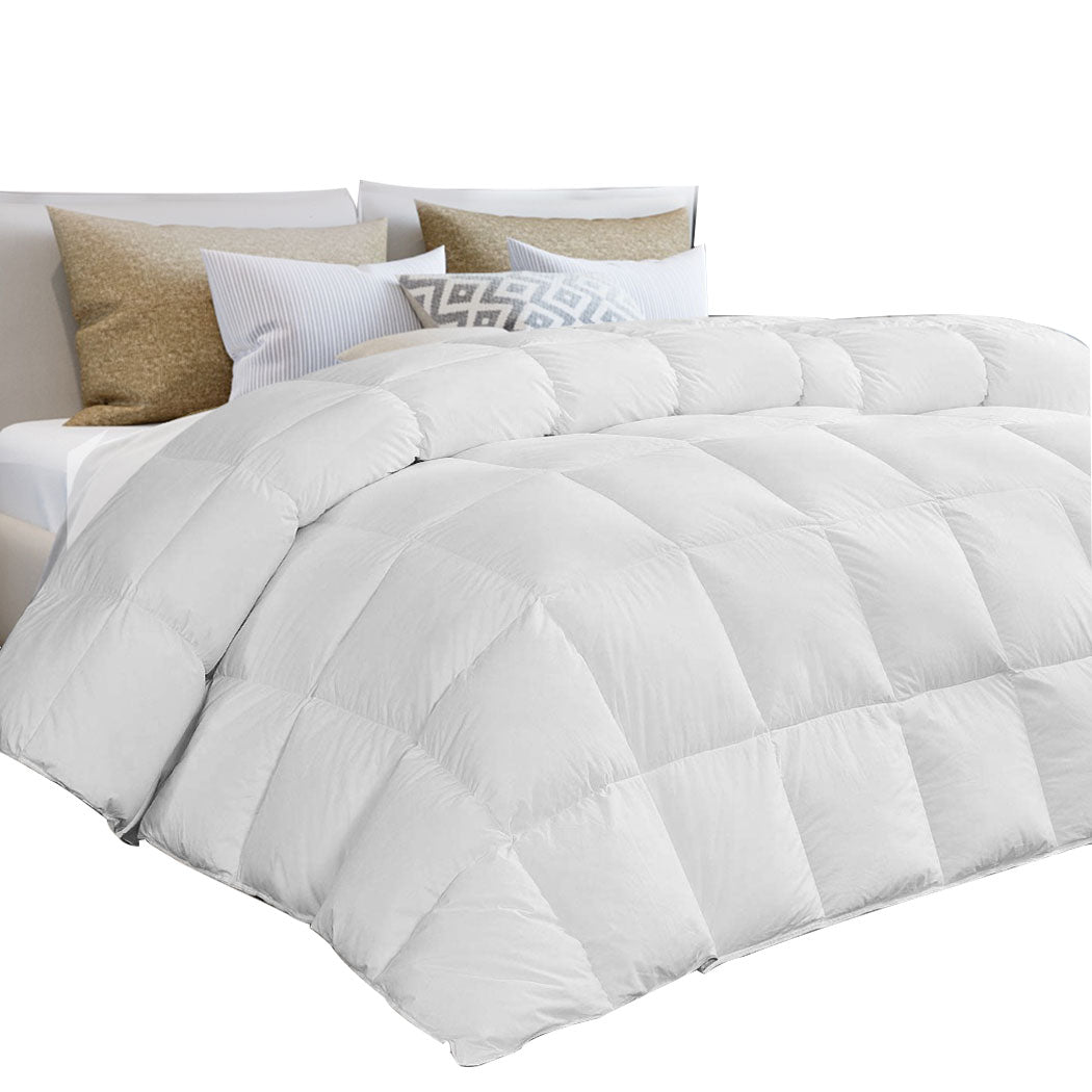 Dreamz Microfiber Quilt Doona Duvet Winter Summer Microfibre 250GSM All Size