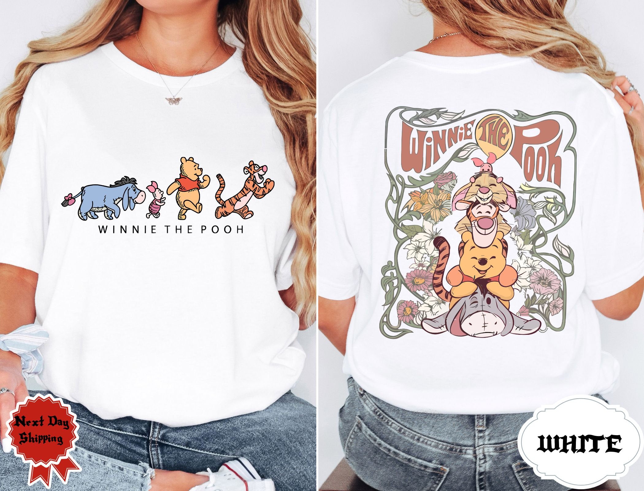 Retro Winnie The Pooh Shirt, Pooh And Friends Tshirt, Disney Pooh Shirt, Pooh T-Shirt, Pooh Bear And Co Tee, Winnie The Pooh