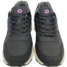 Lambretta Mens Echo 2 Lace Up Sporty Retro Trainers Sneakers Shoes