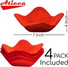ATICCA Microwave Bowl Holders for Hot Food Set of 4 Bowl Holders for Cozy Bowls