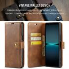 For Sony Xperia 1 5 10 VI V 2in1 Magnetic Removable Leather Wallet Case Cover