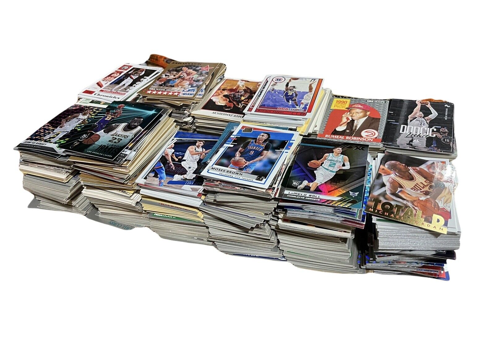 NBA Basketball Large Pack 100 Cards Repack Lot Rookies! Stars! Jordan? LeBron?