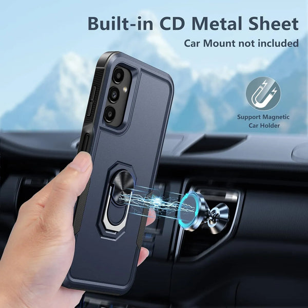 For Samsung Galaxy A15 A14 5G A54 Case Shockproof Phone Cover + Tempered Glass