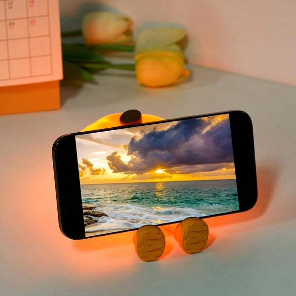 Cute Pumpkin Silicone Night Light | 3-Level Dimmable Touch Lamp UK