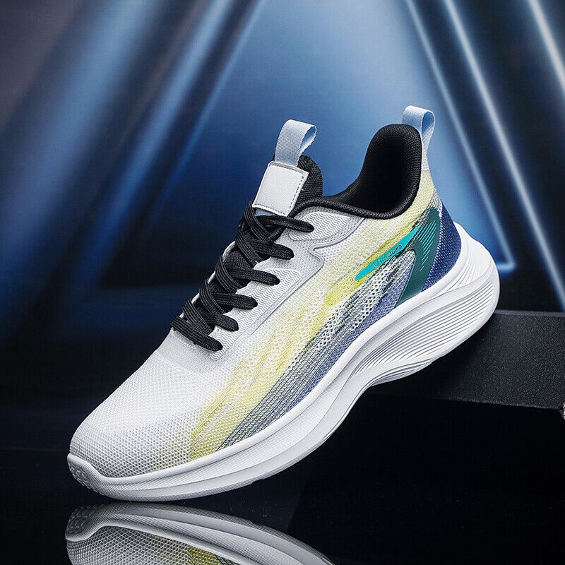 Men's Athletic Shoes Lightweight Jogging Shoes Running Lace Up Sneaker for Men