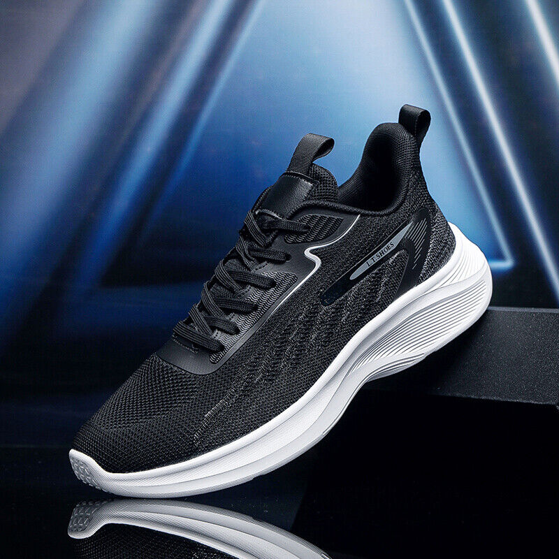 Men's Athletic Shoes Lightweight Jogging Shoes Running Lace Up Sneaker for Men