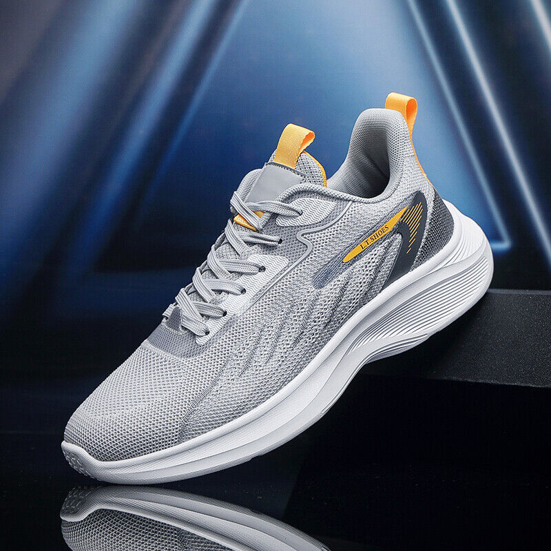 Men's Athletic Shoes Lightweight Jogging Shoes Running Lace Up Sneaker for Men