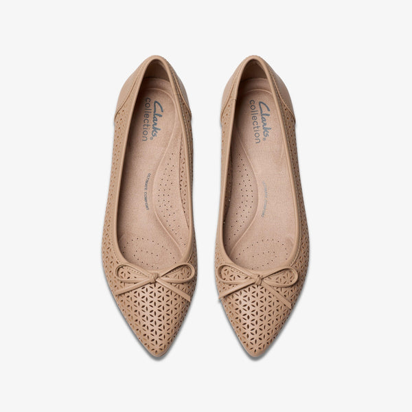 Clarks Women's Natalyn Step Beige Leather 26182035