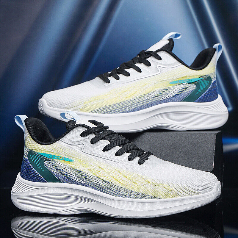 Men's Athletic Shoes Lightweight Jogging Shoes Running Lace Up Sneaker for Men