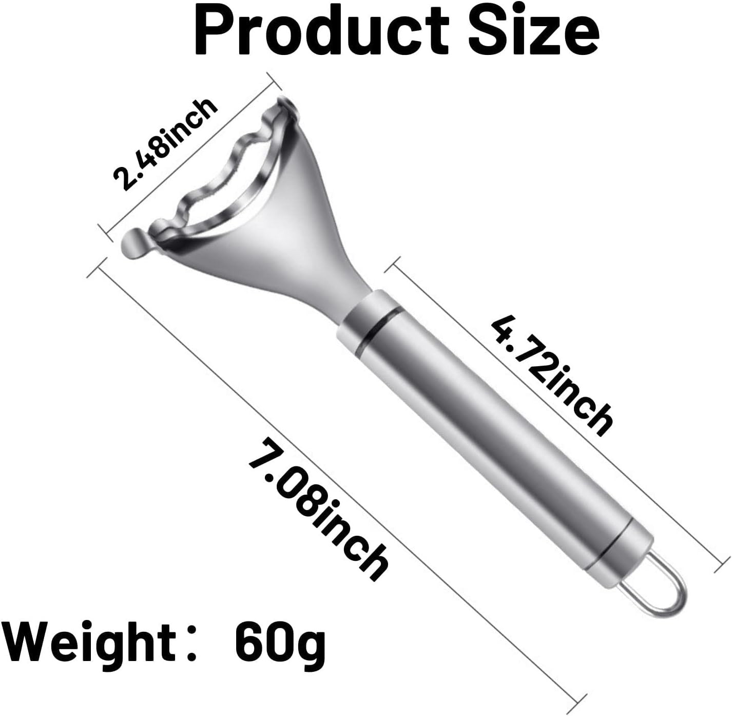 Kitchen Cutter Thresher Tool Stainless Steel Corn Cob Peeler Stripper Remover