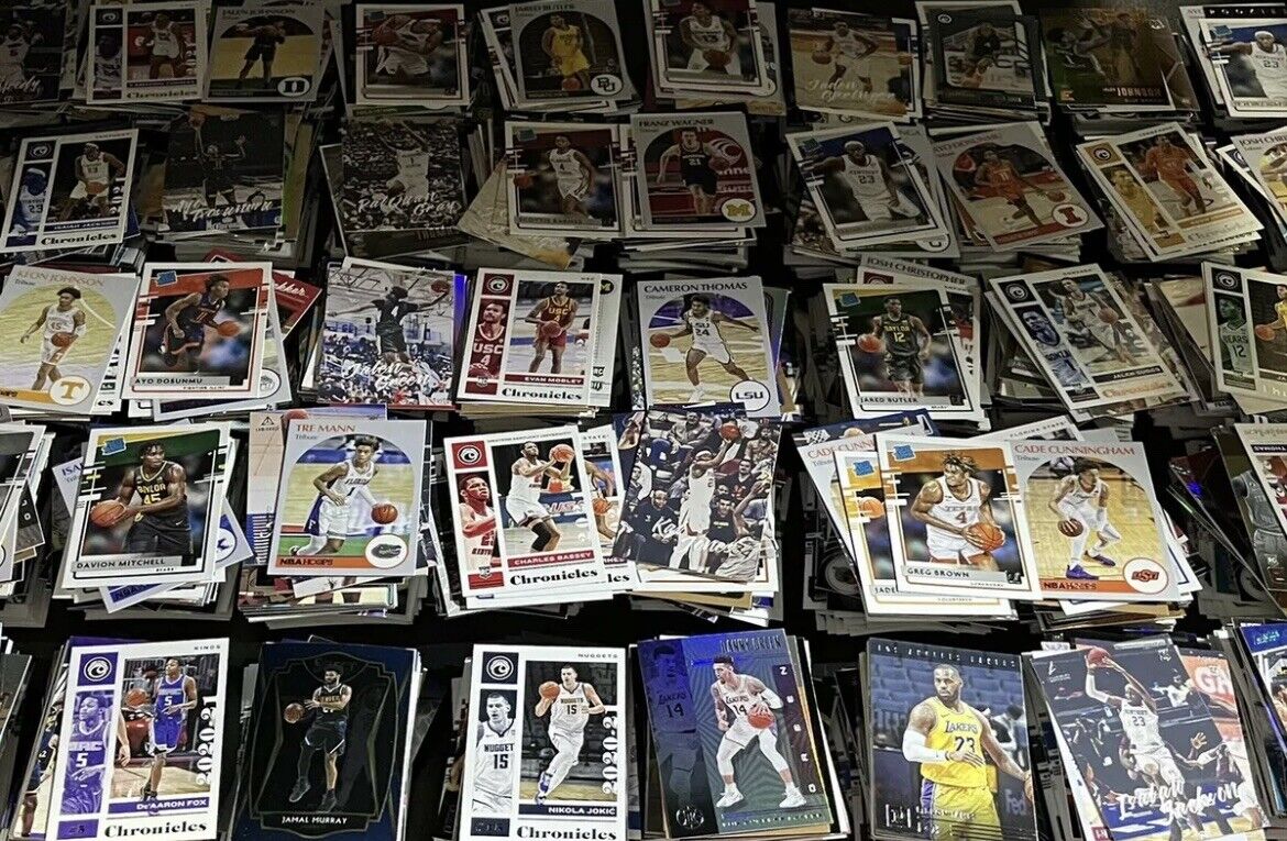NBA Basketball Large Pack 100 Cards Repack Lot Rookies! Stars! Jordan? LeBron?