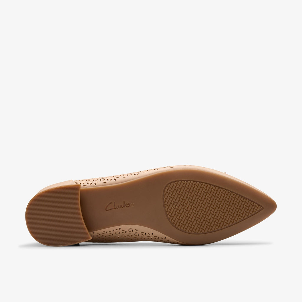 Clarks Women's Natalyn Step Beige Leather 26182035