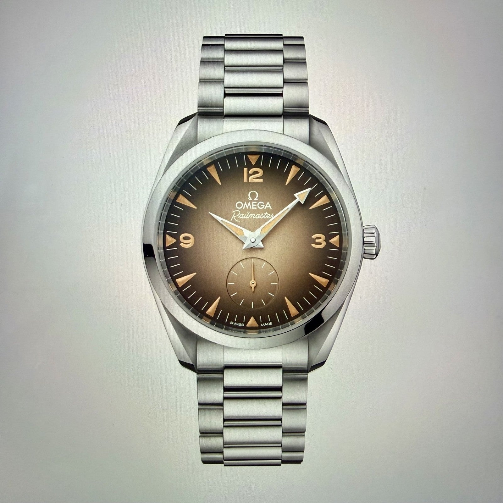Omega Railmaster 38mm - Unworn With Box And Papers