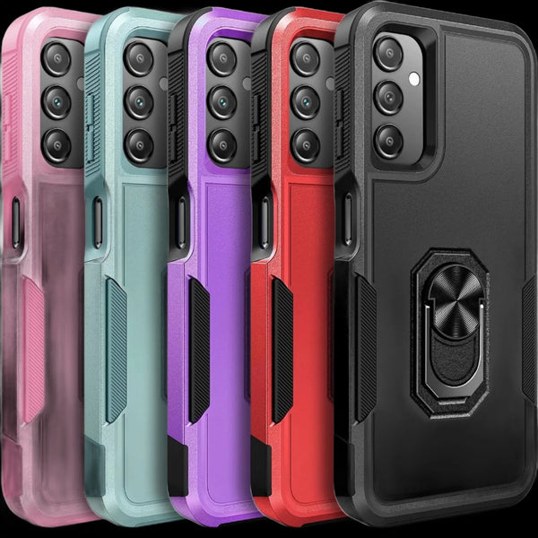 For Samsung Galaxy A15 A14 5G A54 Case Shockproof Phone Cover + Tempered Glass