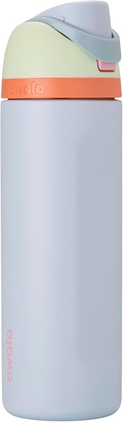Owala FreeSip Insulated Stainless Steel Water Bottle with Straw for Sports and Travel, BPA-Free Sports Water Bottle, 32 oz, Candy Store