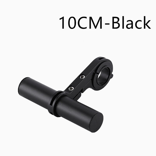 10/20/30cm Bicycle Handlebar Extended Bracket MTB Headlight Mount Extented Bar Road Mountain Bike Handlebar Extender Rack Parts