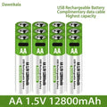 2024 Nieuwe 1,5 V AA USB oplaadbare batterij 12800 mAh Li-ion batterij voor afstandsbediening Muis Elektrisch speelgoedbatterij + Type-C-kabel