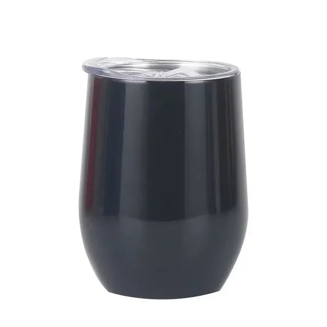360ml 12oz Thermal Insulated Stainless Steel Tumbler Double Wall Water Bottle Portable To Go Coffee Mug Travel Dinking Cup