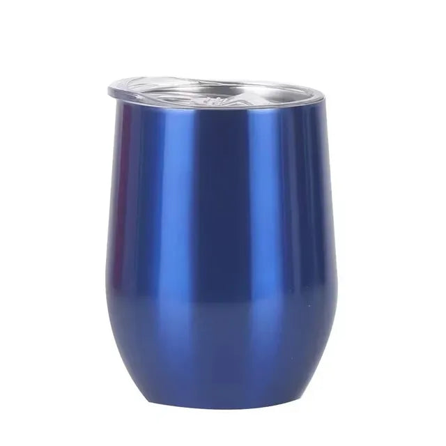 360ml 12oz Thermal Insulated Stainless Steel Tumbler Double Wall Water Bottle Portable To Go Coffee Mug Travel Dinking Cup