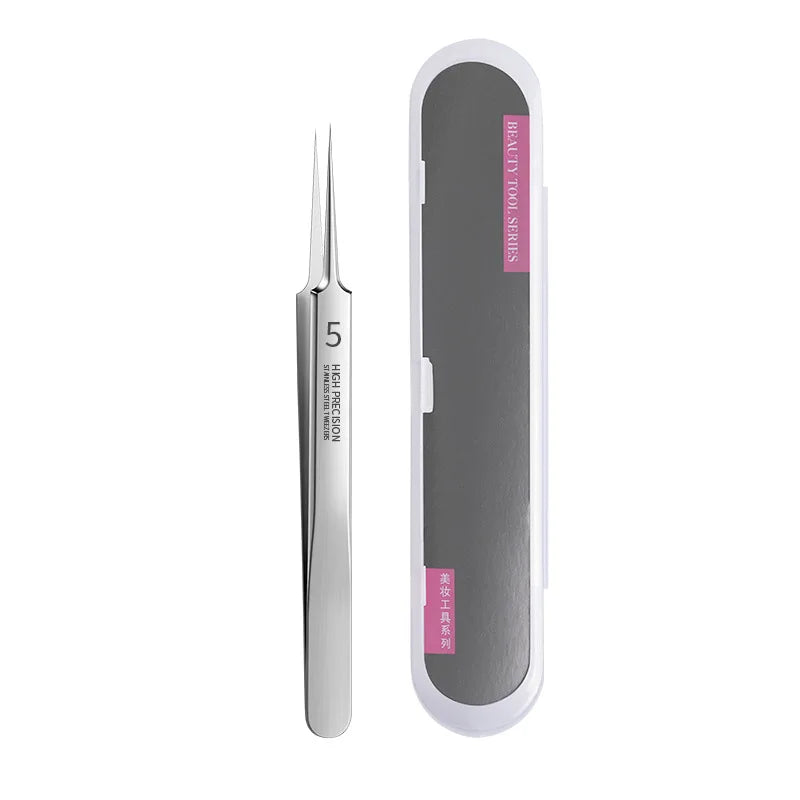 Cell Pimples Blackhead Remover Clip Ultra-fine Tweezers Black Dots Blackhead Extractor Acne Needle Facial Cleaner Skin Care Tool
