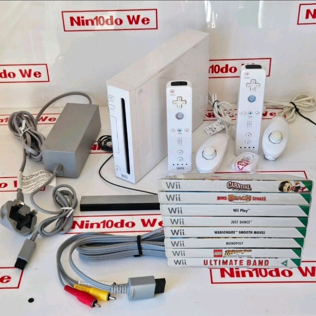 Nintendo Wii Console | Choose your Bundle + Extra Accesories! | + 40 Free Games!