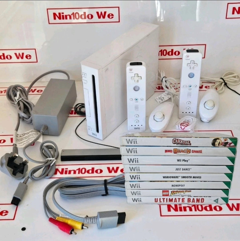 Nintendo Wii Console | Choose your Bundle + Extra Accesories! | + 40 Free Games!