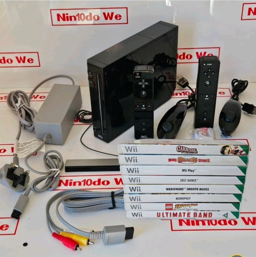 Nintendo Wii Console | Choose your Bundle + Extra Accesories! | + 40 Free Games!