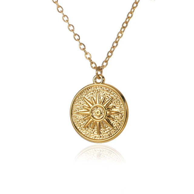 Zircon Heart Cross Necklaces For Women Vintage Geometric Surrounded By Vines Choker Necklace Aesthetic Fashion Jewelry Gift 2024