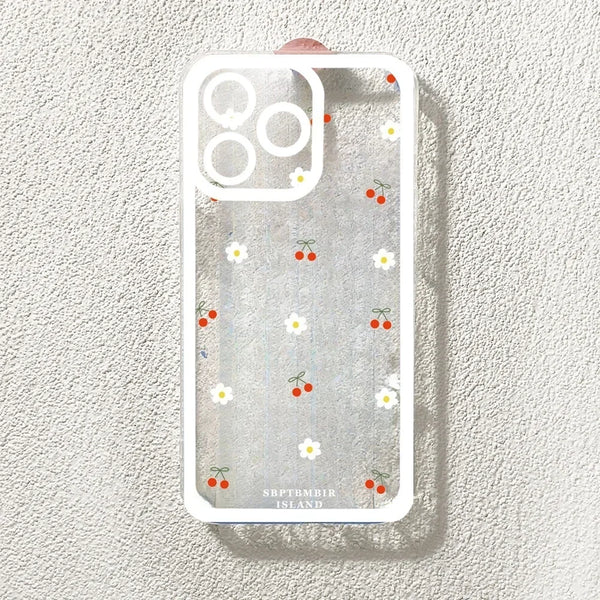 Cute Daisy Flower Holder Case For Samsung Galaxy S25 Edge S24 Ultra S23 S22 S21 Plus S20 FE NOTE 20 A22 A23 A50 cover