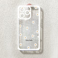 Cute Daisy Flower Holder Case For Samsung Galaxy S25 Edge S24 Ultra S23 S22 S21 Plus S20 FE NOTE 20 A22 A23 A50 cover