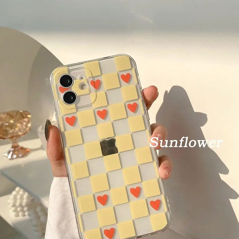 Cute Daisy Flower Holder Case For Samsung Galaxy S25 Edge S24 Ultra S23 S22 S21 Plus S20 FE NOTE 20 A22 A23 A50 cover