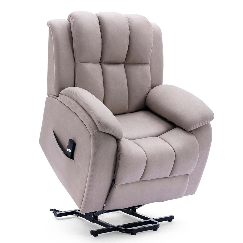 Rise Recliner Chair Single Motor Lift Mobility Chair in Technology Fabric