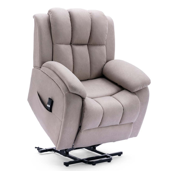 Rise Recliner Chair Single Motor Lift Mobility Chair in Technology Fabric