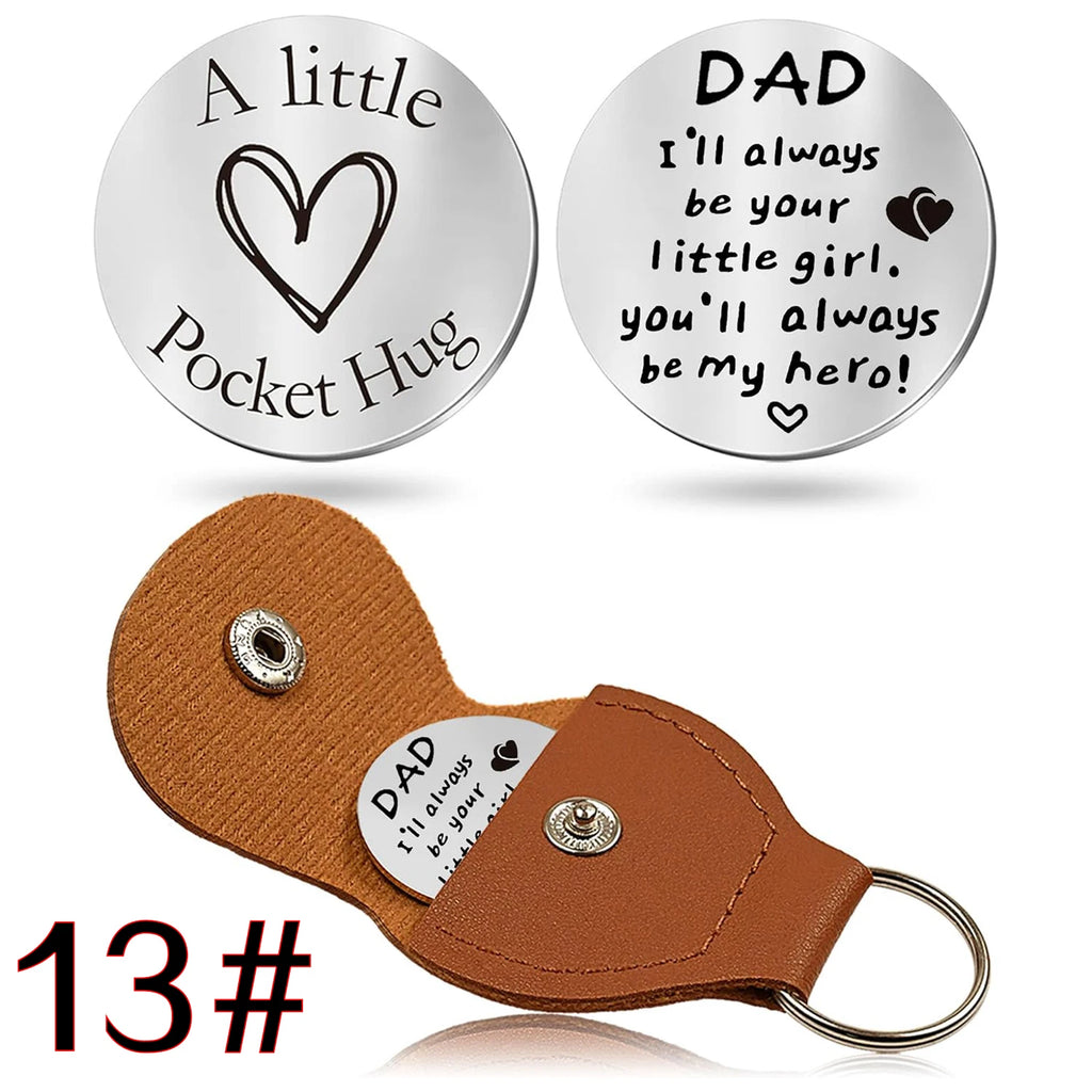 44 styles to choose from Pocket Hug Token Gifts for Men Boyfriend Girlfriend Inspirational Gift for Son Daughter Brother with