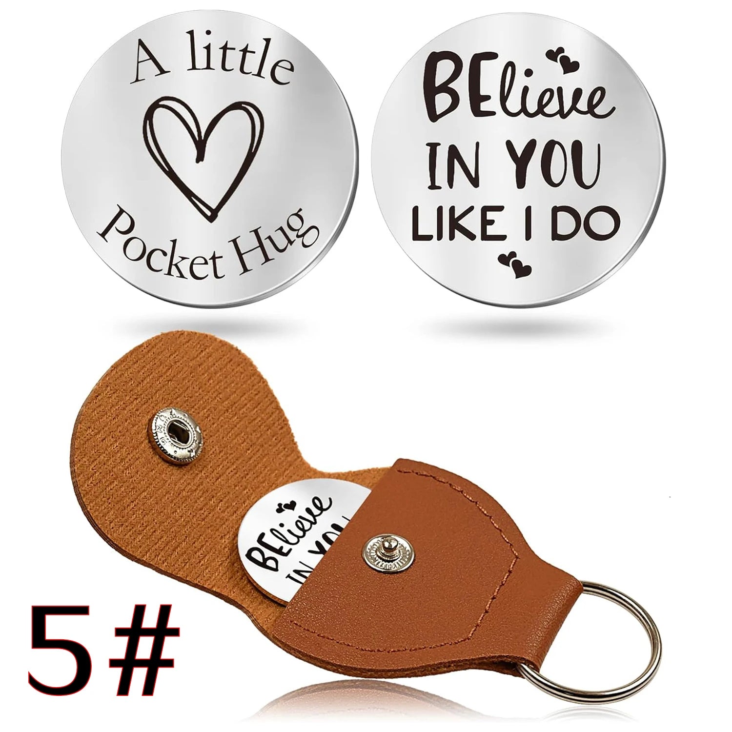 44 styles to choose from Pocket Hug Token Gifts for Men Boyfriend Girlfriend Inspirational Gift for Son Daughter Brother with