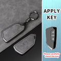 Metal Leather Car Key Case Cover for VW Volkswagen Golf 8 MK8 ID.3 ID.4 Cupra Skoda Octavia A8 SEAT Leon MK4 2020 2021 Formento